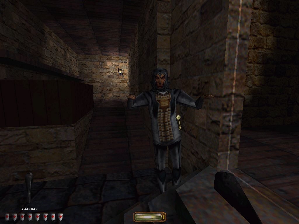 Thief: Gold (Windows) screenshot: The secretive mages are introduced in Thief Gold