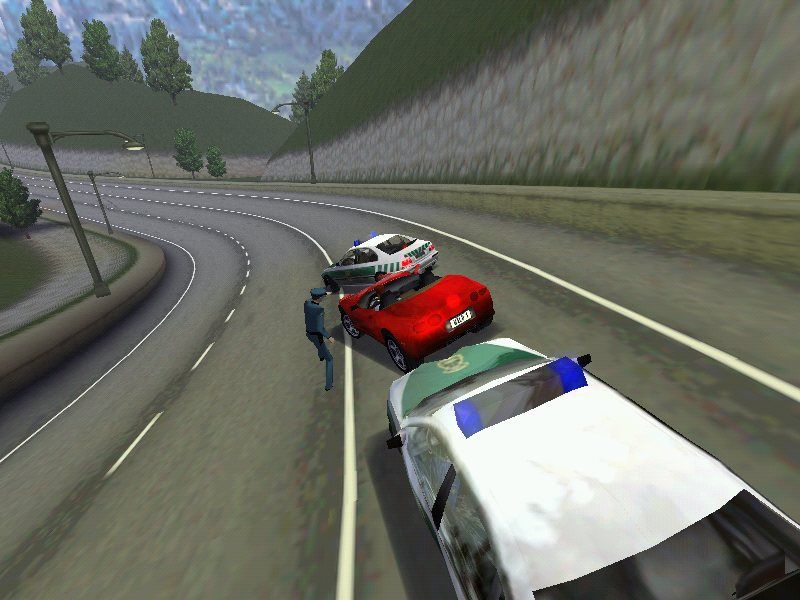 Need for Speed: High Stakes (Windows) screenshot: Must be my bad day, I got busted