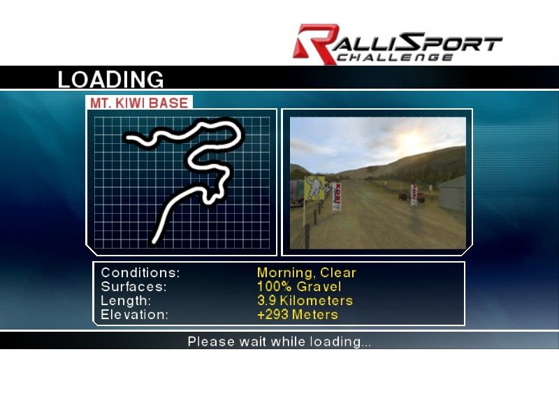 RalliSport Challenge (Windows) screenshot: Loading