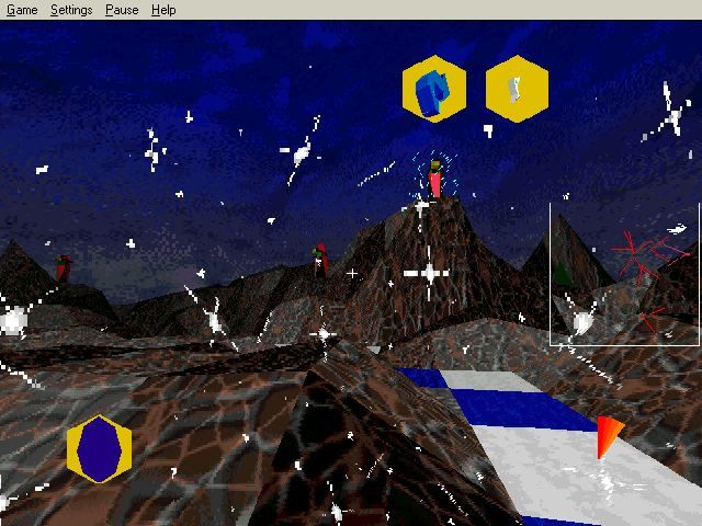 Sentry (Windows) screenshot: Getting energy-drained by the head Sentry