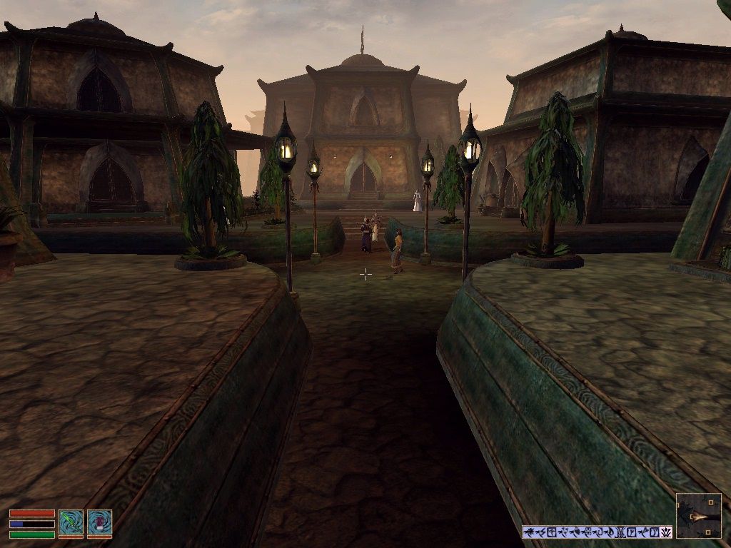 The Elder Scrolls III: Tribunal (Windows) screenshot: Entered Godsreach.
