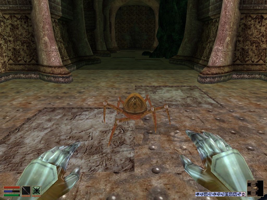 The Elder Scrolls III: Tribunal (Windows) screenshot: Little mechanical spider