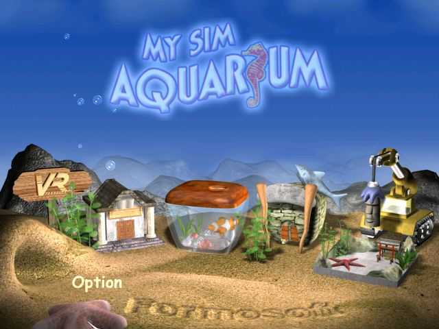 My Sim Aquarium (Windows) screenshot: Start Screen