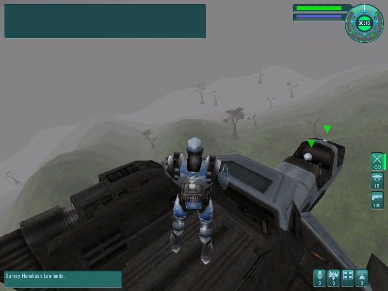 Tribes 2 (Windows) screenshot: Third person view