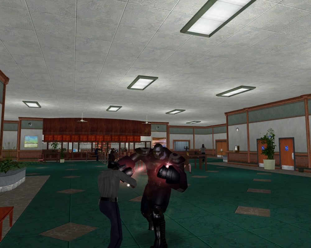 City of Villains (Windows) screenshot: Yes, go into the light.