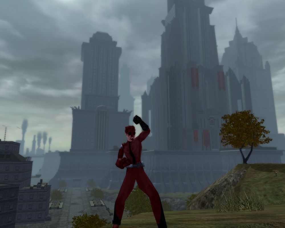 City of Villains (Windows) screenshot: Let do some posing for the camera. ^^