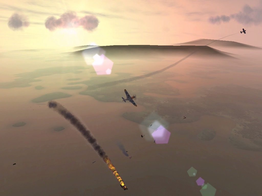 IL-2 Sturmovik: Forgotten Battles (Windows) screenshot: Dogfight