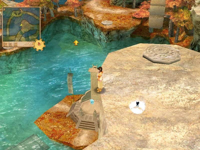 Xuanyuan Jian Waizhuan: Cang zhi Tao (Windows) screenshot: Some locations in this game simply ooze atmosphere