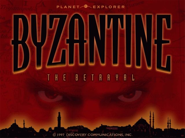 Byzantine: The Betrayal (Windows) screenshot: Title screen