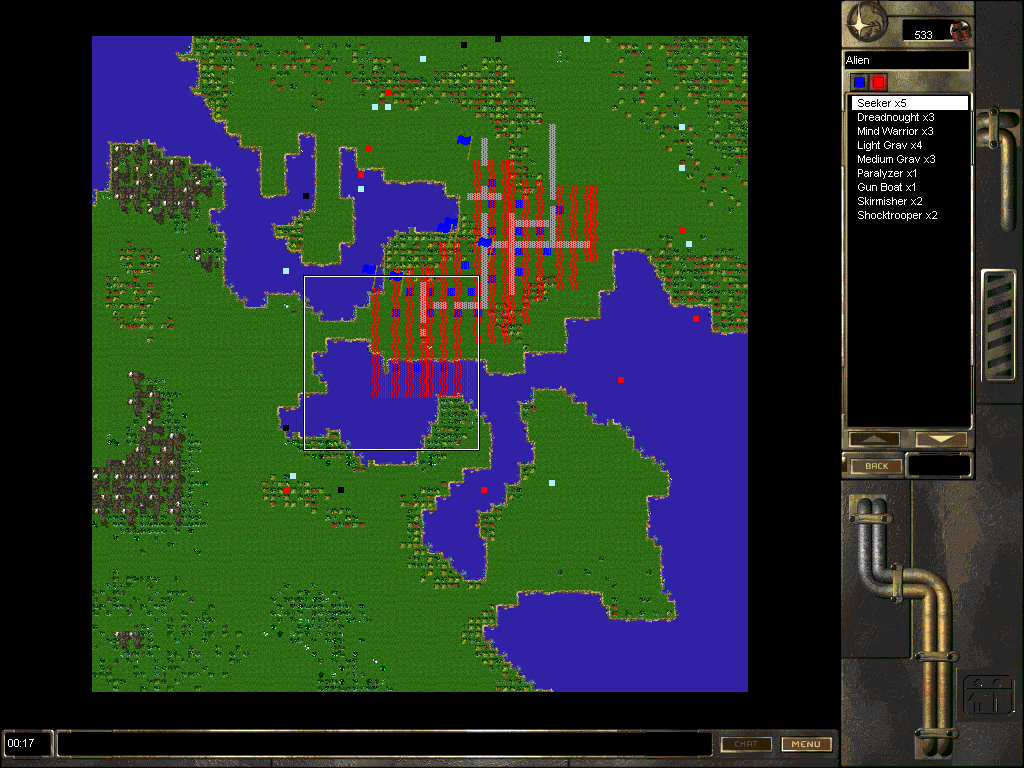 Fallen Haven: Liberation Day (Windows) screenshot: Map