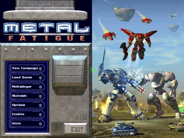 Metal Fatigue (Windows) screenshot: Title screen