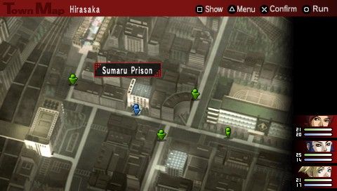 Shin Megami Tensei: Persona 2 - Innocent Sin (PSP) screenshot: No interest in visiting that anytime soon...