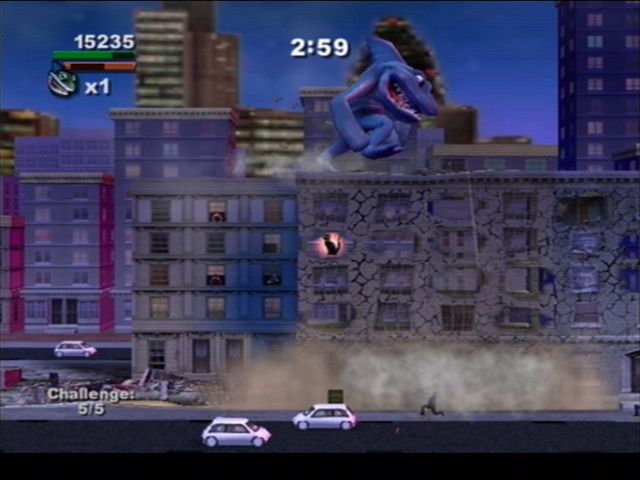 Screenshot of Rampage: Total Destruction (PlayStation 2, 2006) - MobyGames