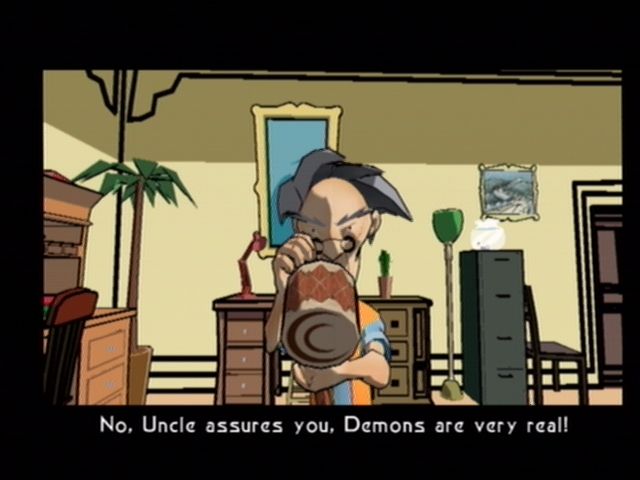 Jackie Chan Adventures (PlayStation 2) screenshot: Jackie's day gets better and better