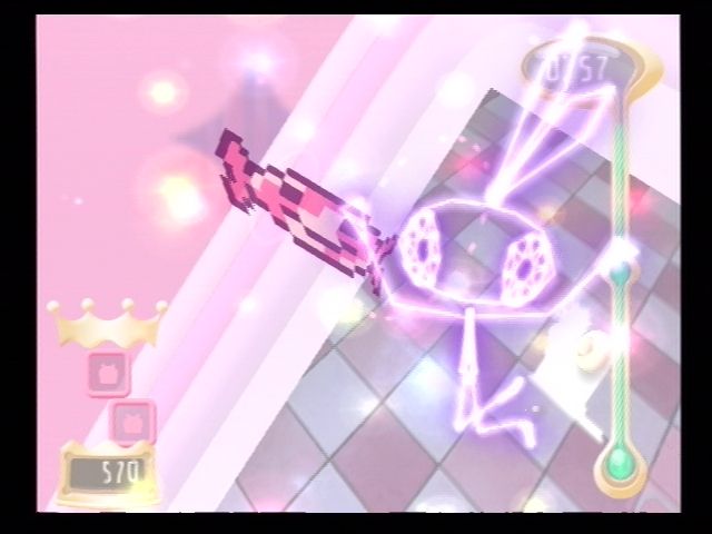 Vib-Ripple (PlayStation 2) screenshot: As Vibri says, it's "Caan-deee".