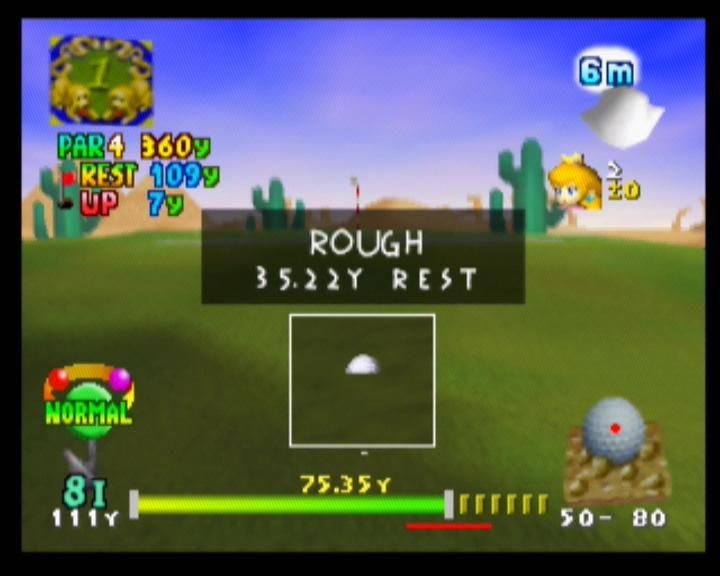 Screenshot of Mario Golf (Nintendo 64, 1999) MobyGames
