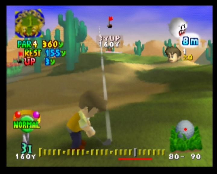 Screenshot of Mario Golf (Nintendo 64, 1999) MobyGames