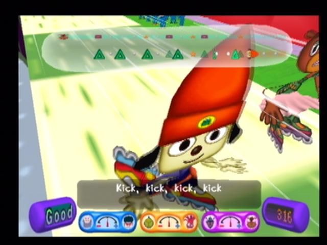 Screenshot of PaRappa the Rapper 2 (PlayStation 2, 2001) - MobyGames