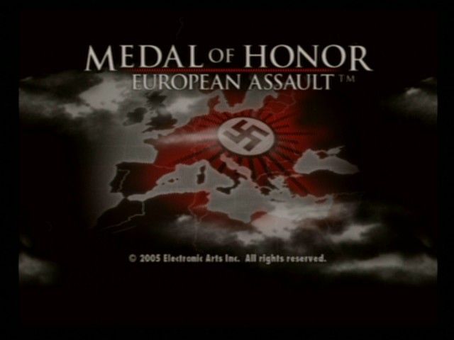 Medal of Honor: European Assault (PlayStation 2) screenshot: Title Screen