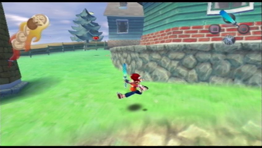 Ape Escape 2 (PlayStation 2) screenshot: Plenty of wide spaces for you to explore!