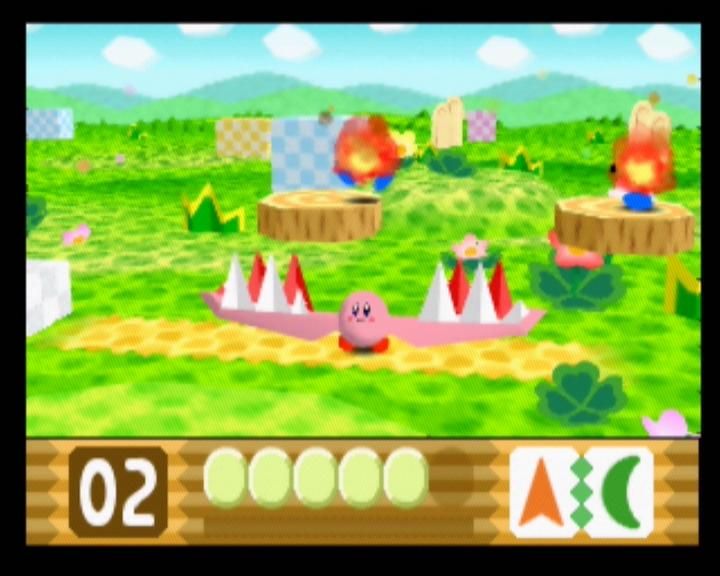Screenshot of Kirby 64: The Crystal Shards (Nintendo 64, 2000) - MobyGames