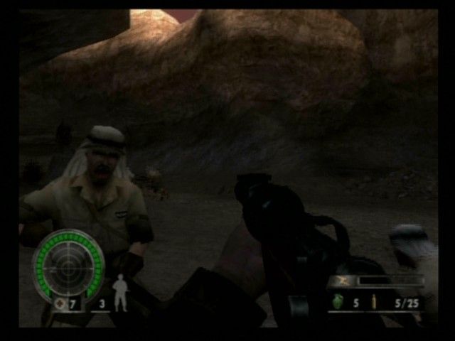 Medal of Honor: European Assault (PlayStation 2) screenshot: Starting a mission somewhere in Tunisia.
