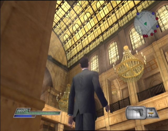007: From Russia with Love (Xbox) screenshot: The graphics can get more impressive on some of the levels.