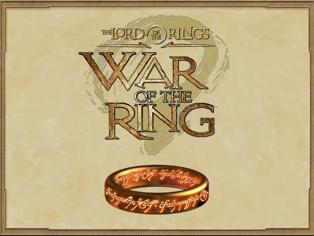 The Lord of the Rings: War of the Ring (Windows) screenshot: Loading Screen.