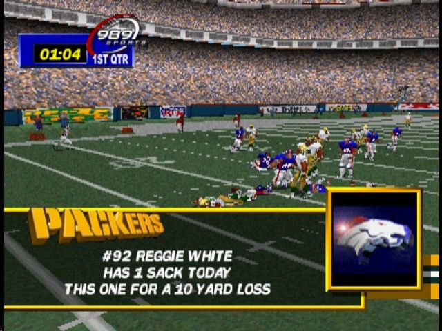 NFL GameDay 2000 - PS1 Gameplay (4K60fps) 