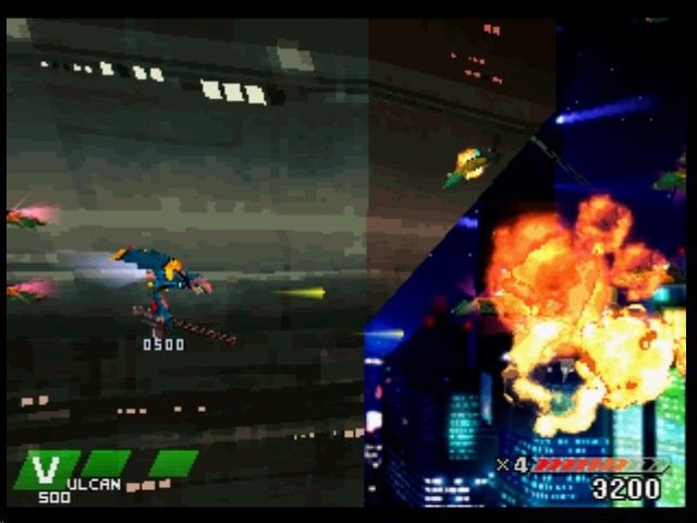 Einhänder (PlayStation) screenshot: Boom!