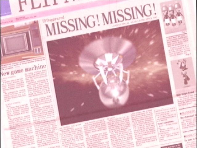 Flipnic: Ultimate Pinball (PlayStation 2) screenshot: Another alien abduction!
