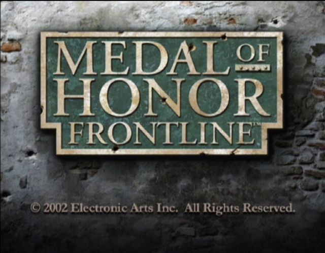 Medal of Honor: Frontline (Xbox) screenshot: Intro screen