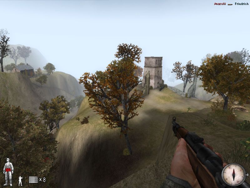 Red Orchestra: Ostfront 41-45 (Windows) screenshot: Enjoying the view.