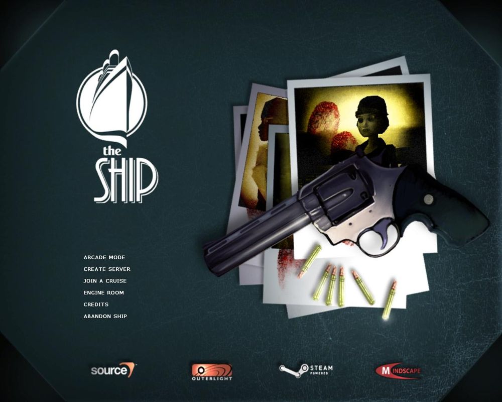 The Ship (Windows) screenshot: Main title menu