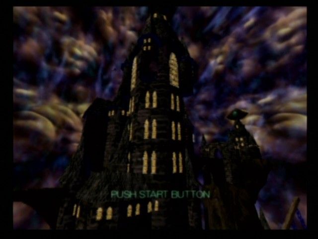 Dark Cloud (PlayStation 2) screenshot: Intro movie of the Dark Genie's Castle