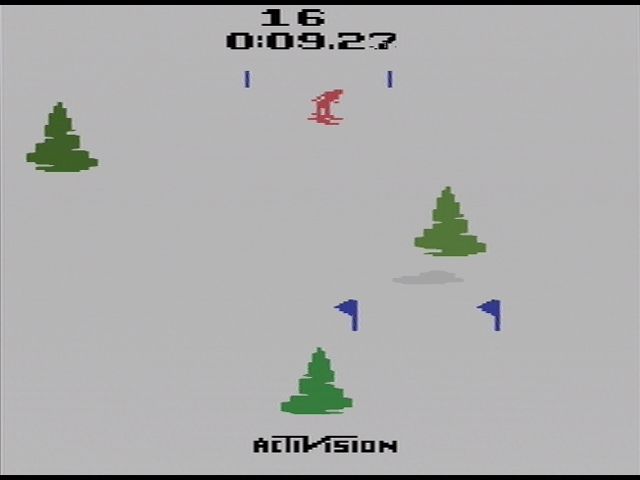Activision Anthology (PlayStation 2) screenshot: Skiing