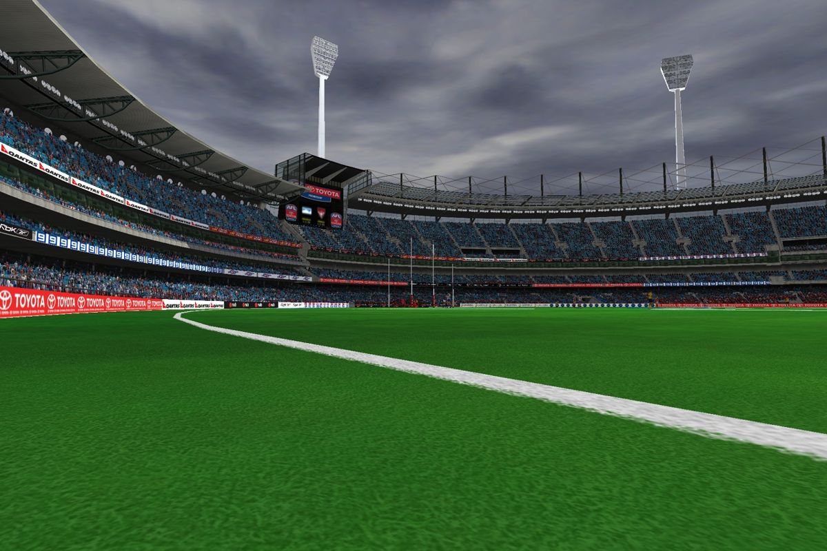 AFL Premiership 2006 (PlayStation 2) screenshot: Melbourne Football Ground