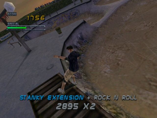 Tony Hawk's Pro Skater 2 (Windows) screenshot: Marseille is the first competition (and so, the first real skate park)
