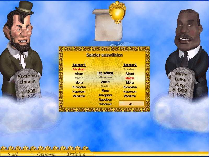 Grand Ouvert (Windows) screenshot: Abraham and Martin