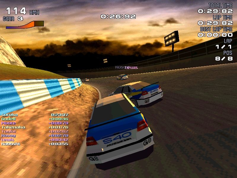 S40 Racing (Windows) screenshot: Get out of my way!