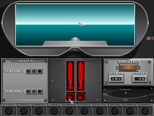 Screenshot of Jutland (DOS, 1993) - MobyGames