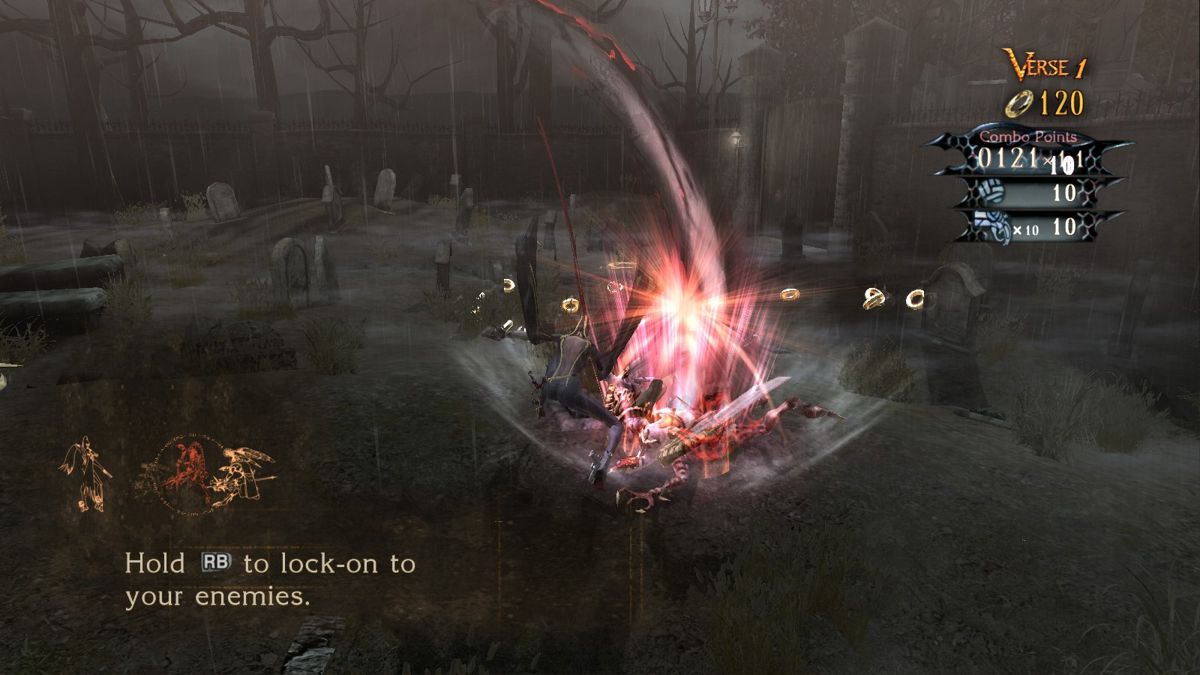 Bayonetta (Windows) screenshot: Game has several very good visual effects