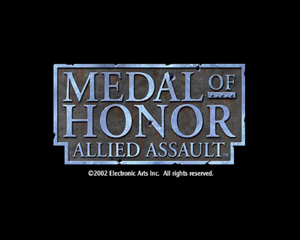 Medal of Honor: Allied Assault (Windows) screenshot: Startup screen