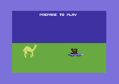 Scare Bear (Commodore 64) screenshot: Get Ready