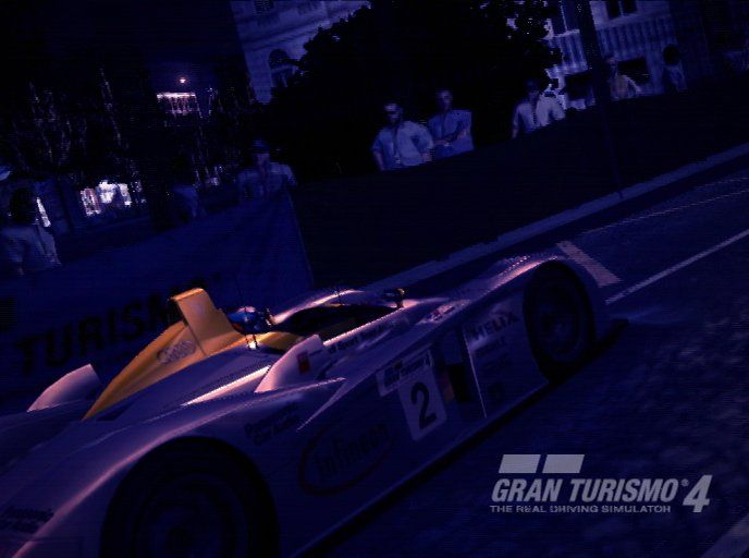 Gran Turismo 4 (PlayStation 2) screenshot: Race replay movie