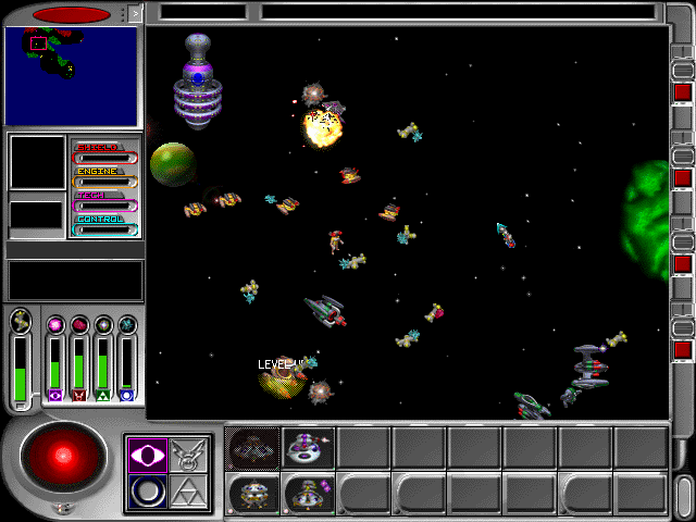Star Command: Revolution (DOS) screenshot: Well that didn't go as planned