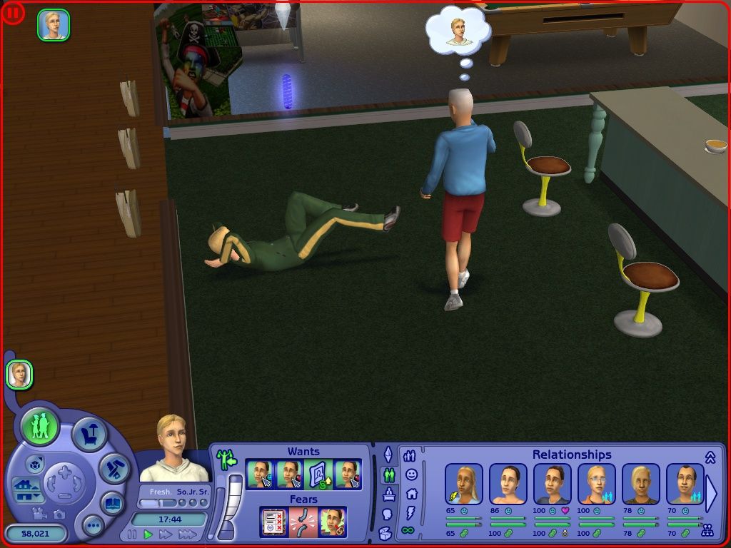 Screenshot of The Sims 2: University (Windows, 2005) - MobyGames