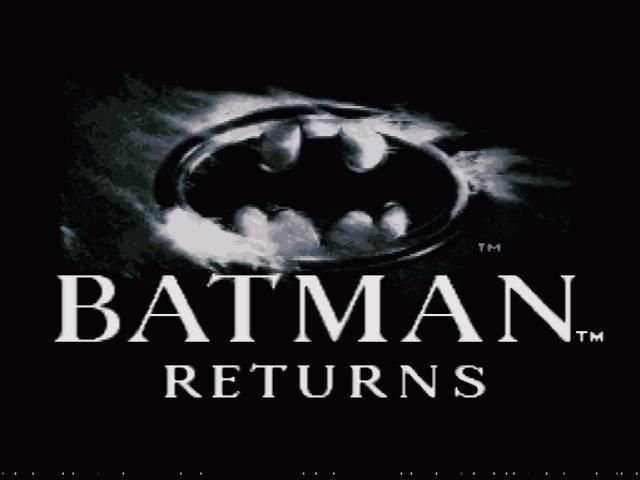 Batman Returns (SNES) screenshot: Title