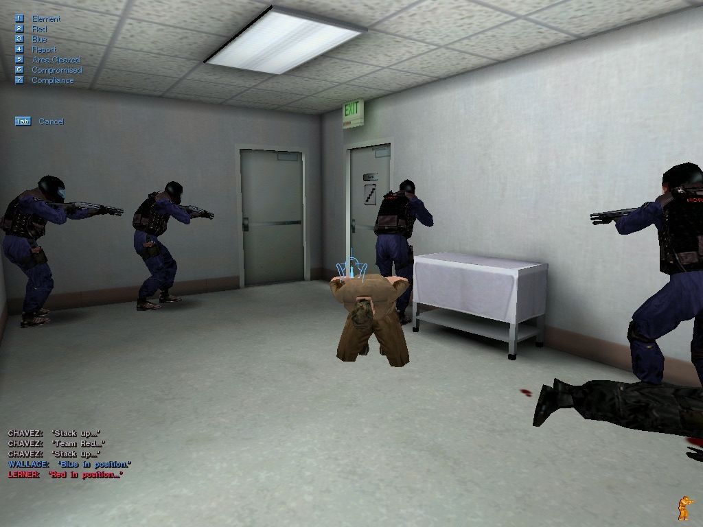 Screenshot of SWAT 3: Close Quarters Battle (Windows, 1999