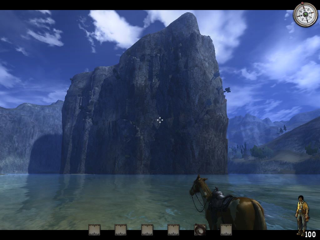 Call of Juarez (Windows) screenshot: The Eagle Mountain